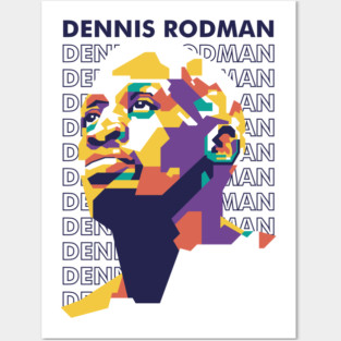 Dennis Rodman The Worm Posters and Art
