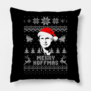 Merry Hoffmas Christmas Parody Pillow