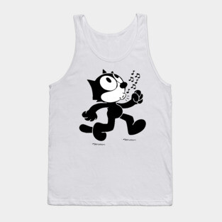 felix the cat walking Tank Top
