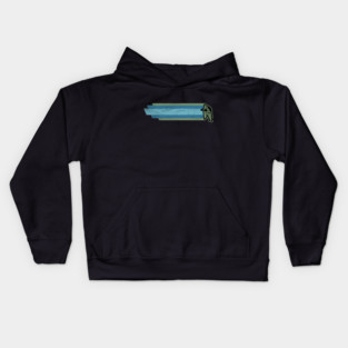 Retro Hunter Ship Kids Hoodie