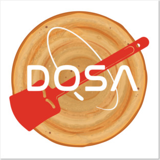Masala Dosa Idli South Indian Desi Food Posters and Art