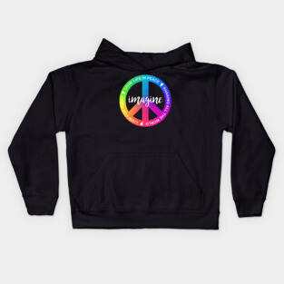 Imagine Peace Kids Hoodie