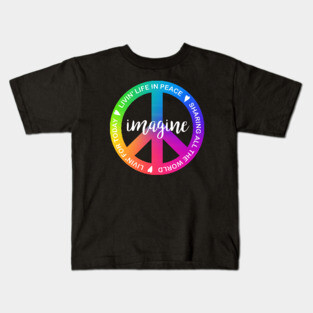 Imagine Peace Kids T-Shirt
