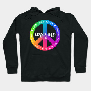 Imagine Peace Hoodie