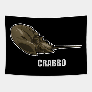 Bend Horseshoe Crab Tapestry