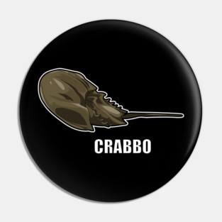 Bend Horseshoe Crab Pin