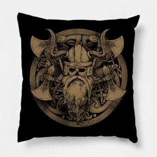 Viking Warrior Pillow