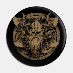 Viking Warrior Pin