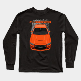 Charger LD 2011-2014-orange Long Sleeve T-Shirt