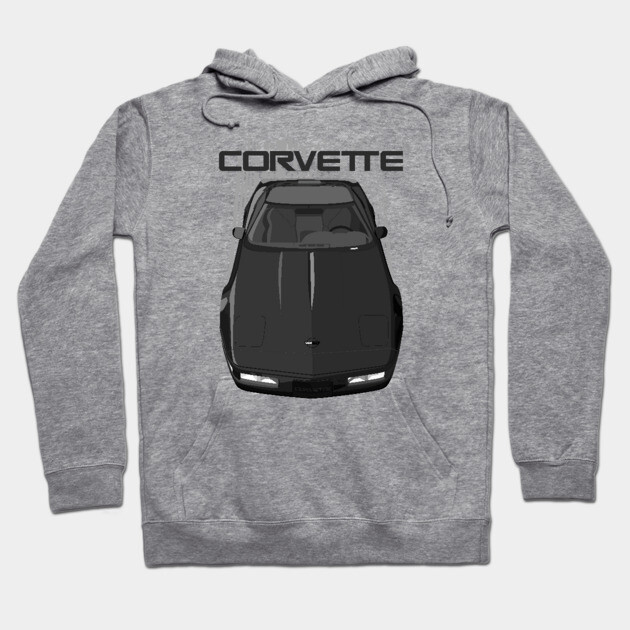 Corvette C4-black Corvette Hoodie TeePublic