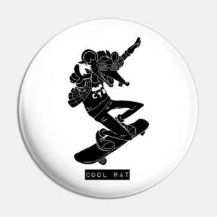 Cool Rat Pin
