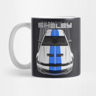 Mustang Shelby GT500 2007-2009-white-silver Mug