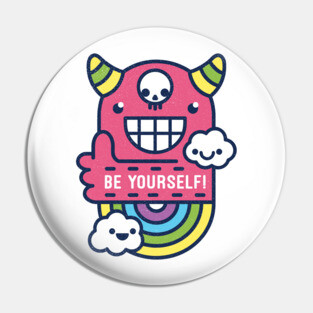 Be Yourself Pin