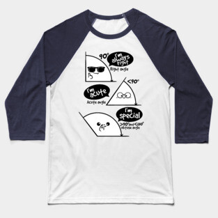 Types of angles Baseball T-Shirt