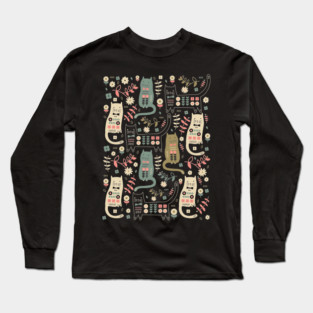 Cat Folk Long Sleeve T-Shirt