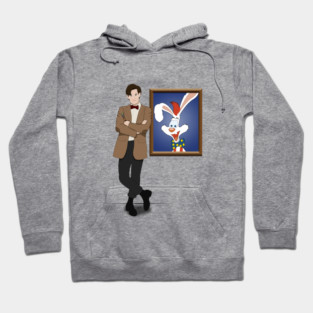 Doctor Who Framed Roger Rabbit Hoodie