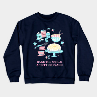 Bake the World Crewneck Sweatshirt