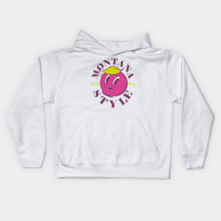 Montana Style | Huckleberry |  Iconic SignatureState Food Kids Hoodie