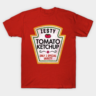 Halloween Couple Ketchup Costume T-Shirt