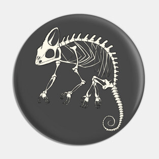Panther Chameleon Pin