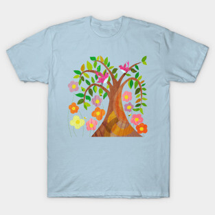 Birds and Bees and Flowers and Trees T-Shirt