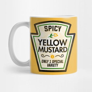 Funny Mustard Halloween Couple Costume Mug