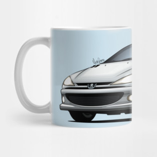 Peugeot 206 RC - White Mug