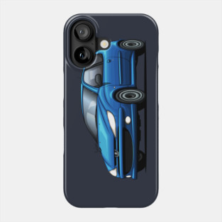 Peugeot 206 RC - Blue Phone Case