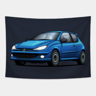 Peugeot 206 RC - Blue Tapestry