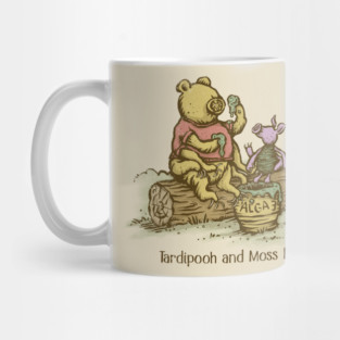 Water Bear and Moss Piglet Mug