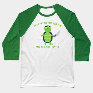 TURTLE HURTLE Baseball T-Shirt