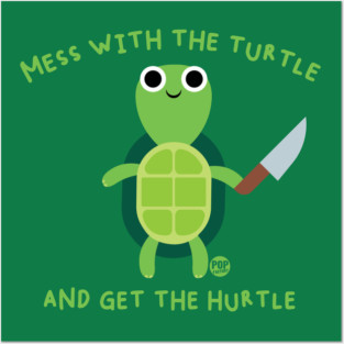 TURTLE HURTLE Posters and Art