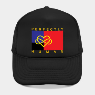 Perfectly Human - Polyamorous Pride Flag Hat