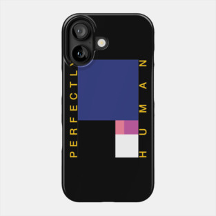Perfectly Human - Genderfluid Pride Flag Phone Case