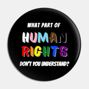 Human Rights Pin