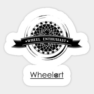 Wheel enthusiast Sticker