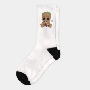 I am GROOT Socks