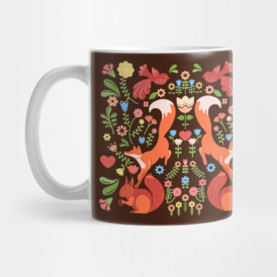 Early Autumn Forest Frolic Mug