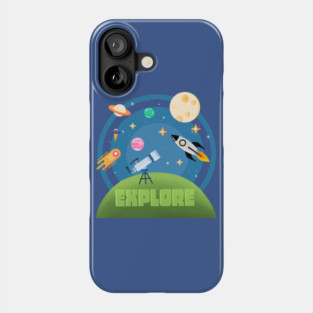Explore the Adventure of Space Phone Case