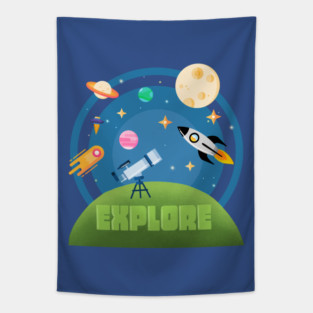 Explore the Adventure of Space Tapestry