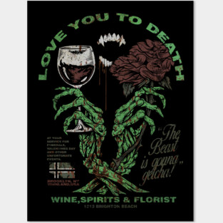 LOVE YOU TO DEATH Posters and Art