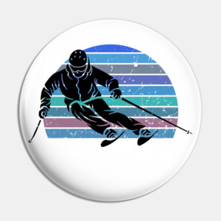 skiing Pin