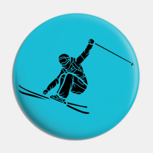 skiing Pin