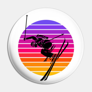 skiing Pin