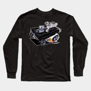 FULL CHARGE 1969 Charger black Long Sleeve T-Shirt