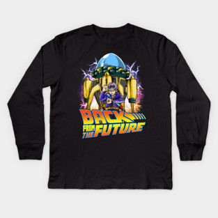 Back from the future Kids Long Sleeve T-Shirt