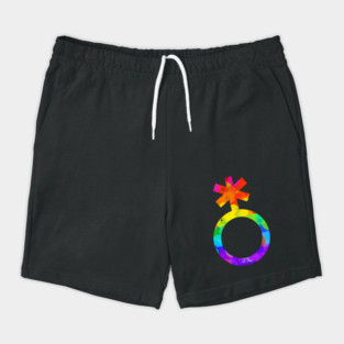 Non-binary symbol Shorts