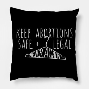 abortion rights Pillow