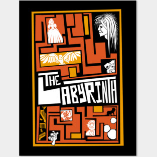 Labyrinthine Posters and Art