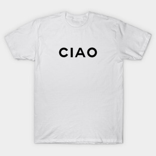 Ciao Couture Style Font T-Shirt